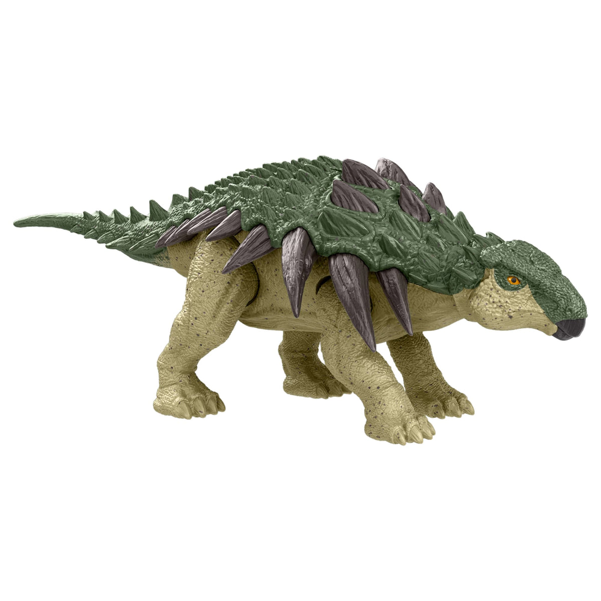 Jurassic World Rebirth Frenzy Pack Edmontonia Dinosaur Figure, Authentic Toy, Digital Play