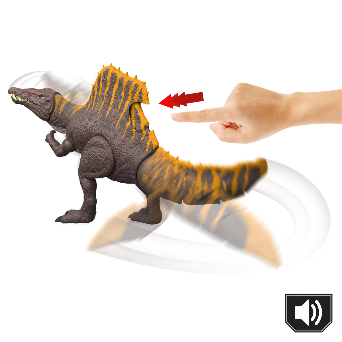 Jurassic World Dinosaurio de Juguete Rebirth Spinosaurus