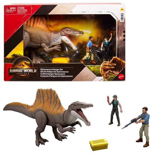 Jurassic World  Rebirth  Coffret Histoire  Danger Spinosaure