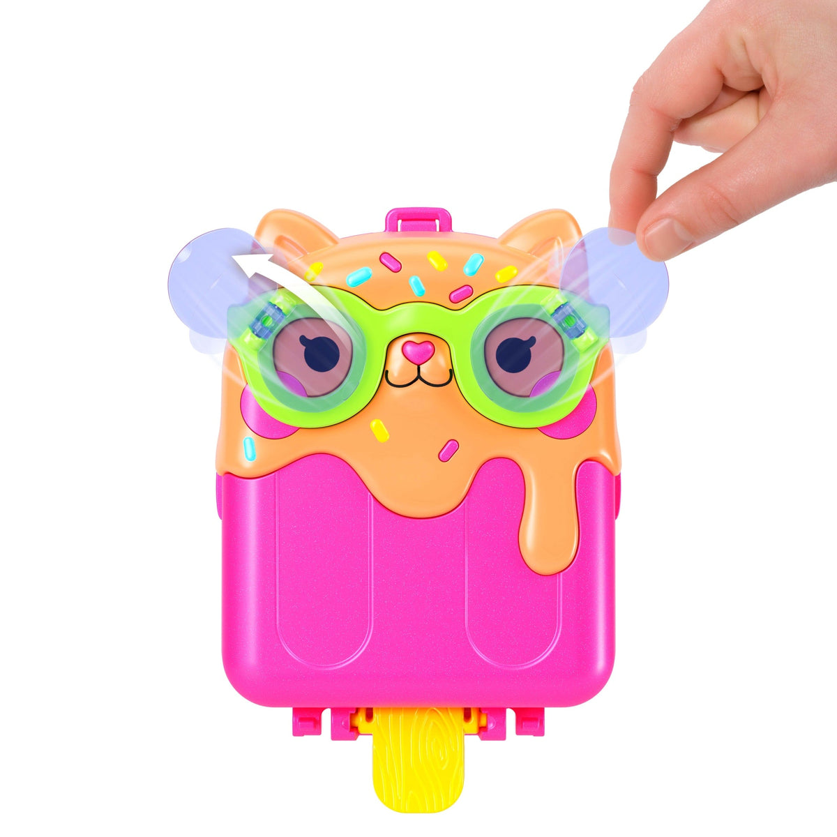 Polly Pocket Set de Juego Compacto Resort Paleta Gatito