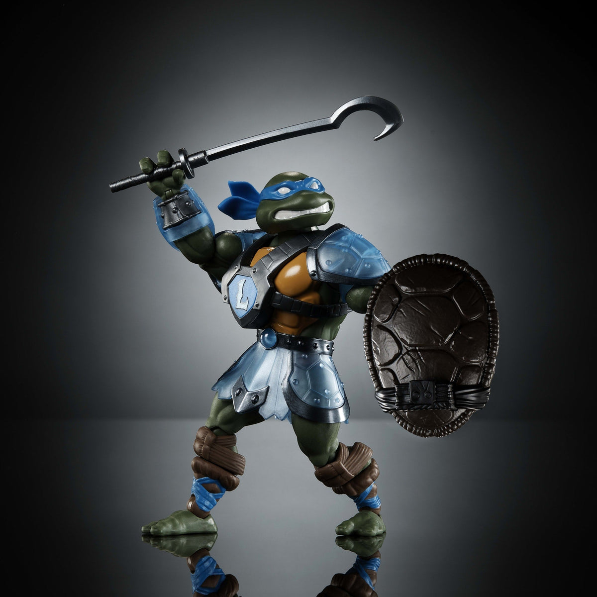 Masters Of Universe Origins Turtles Of Grayskull Leonardo Action Figure, Tmnt MOTU Reptile Wars Toy