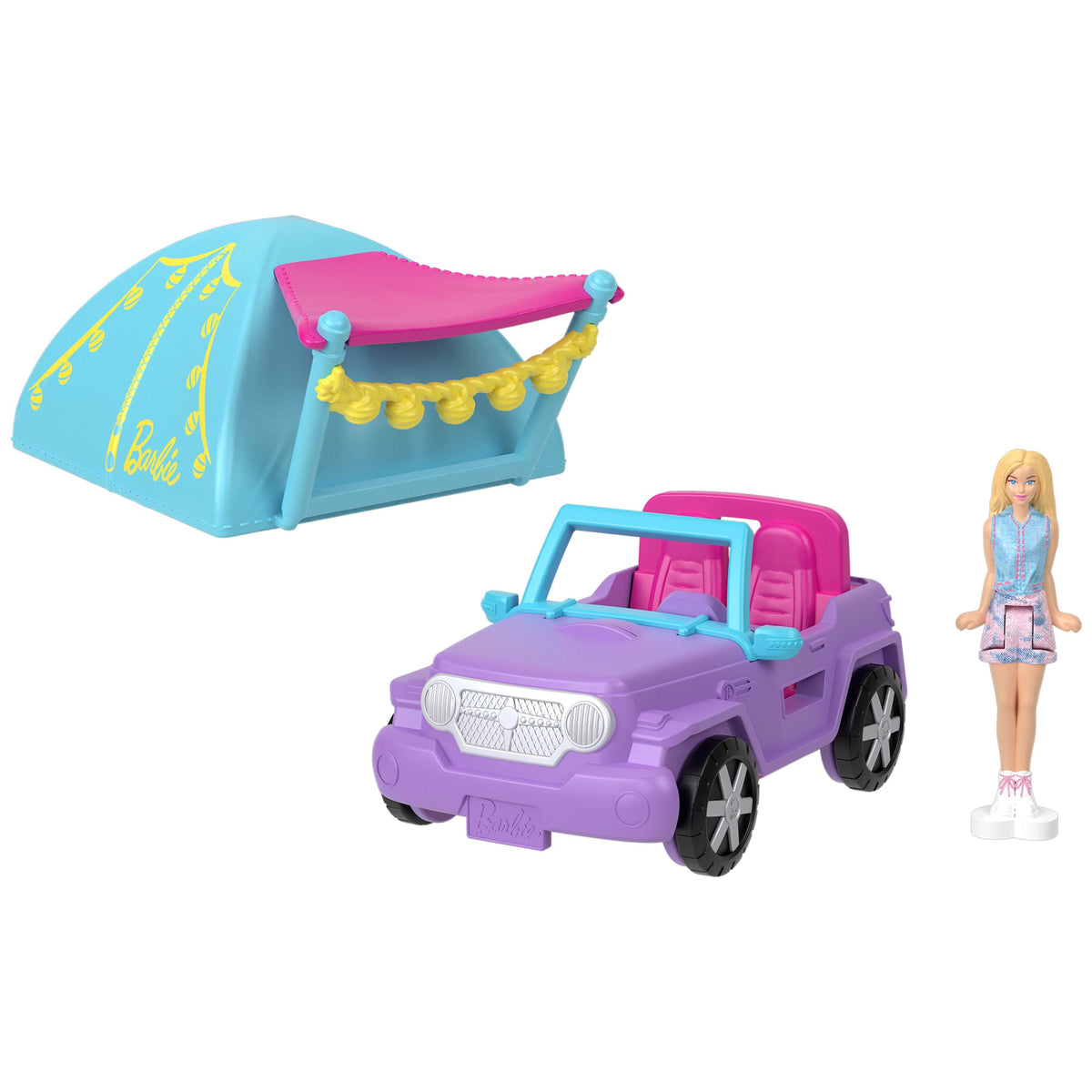 Barbie  Mini Barbieland  Poupées et Acc.  Maison de Rêve, 5Poupées